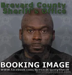 Mugshot of DANIEL JUNIOR ANTOINE booked in Brevard County, Florida on May 15, 2026