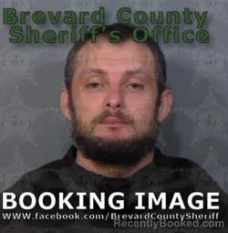 Mugshot of Brandon Lee Heath booked in Brevard County, Florida on May 15, 2026