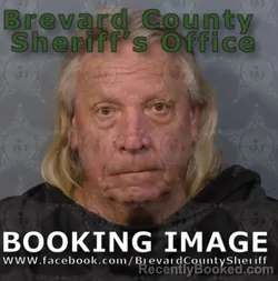 Mugshot of ALLAN WILLIAM KOETHER booked in Brevard County, Florida on May 15, 2026
