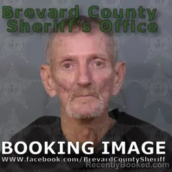 Mugshot of SAMUEL EDWARD DAVIS booked in Brevard County, Florida on May 15, 2026