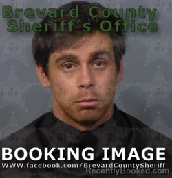 Mugshot of BRANDON MICHAEL CAPOTE booked in Brevard County, Florida on May 16, 2026