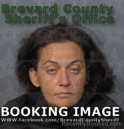 Mugshot of RACHEL ANNE SAVAGE booked in Brevard County, Florida on May 16, 2026