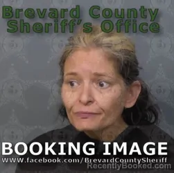 Mugshot of JULIENNE MAKOWIEC MANTHE booked in Brevard County, Florida on May 16, 2026