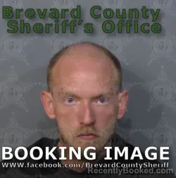 Mugshot of JOSHUA MICHAEL ATTEBURY booked in Brevard County, Florida on May 16, 2026