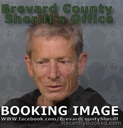 Mugshot of DOUGLAS JOSEPH STJOHN booked in Brevard County, Florida on May 16, 2026