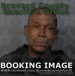 Mugshot of DERRICK DEKEITH PRICE booked in Brevard County, Florida on May 17, 2026