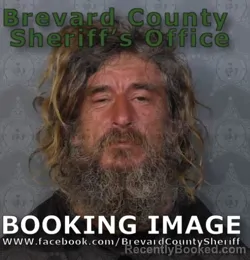 Mugshot of KEITH THOMAS MCCAULEY booked in Brevard County, Florida on May 17, 2026