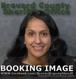 Mugshot of India Rai-Marie Velazquez booked in Brevard County, Florida on May 17, 2026