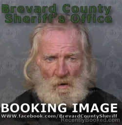 Booking photo from Brevard County, Florida