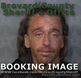 Booking photo from Brevard County, Florida