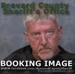 Booking photo from Brevard County, Florida