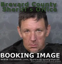 Booking photo from Brevard County, Florida