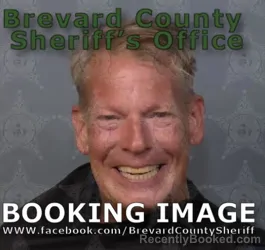 Booking photo from Brevard County, Florida