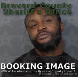 Mugshot of Deonte Javan Stewart booked in Brevard County, Florida on May 18, 2026