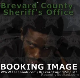 Booking photo from Brevard County, Florida