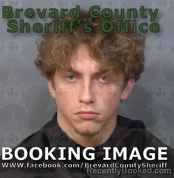 Booking photo from Brevard County, Florida