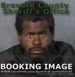 Booking photo from Brevard County, Florida