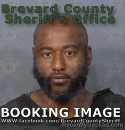 Mugshot of Seddrick Jermaine Brown booked in Brevard County, Florida on June 6, 2026