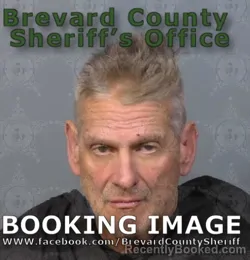 Mugshot of BRYAN KEITH MILLER booked in Brevard County, Florida on June 7, 2026