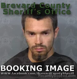 Mugshot of David W Shortnacy booked in Brevard County, Florida on June 11, 2026