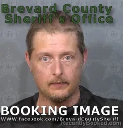 Mugshot of Mark Edward Gurger booked in Brevard County, Florida on June 11, 2026