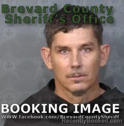 Mugshot of Ryan James Terry booked in Brevard County, Florida on June 11, 2026
