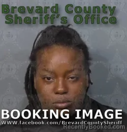 Mugshot of Lakeya Geneva Wanamaker booked in Brevard County, Florida on June 11, 2026