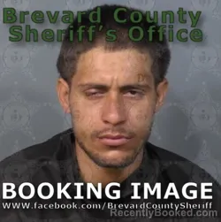Mugshot of STEVEN DELGADO MEDINA booked in Brevard County, Florida on June 11, 2026