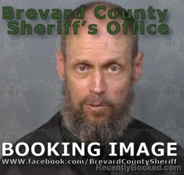 Mugshot of Todd Mathew Evans booked in Brevard County, Florida on June 11, 2026