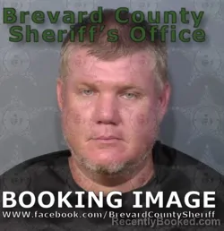 Mugshot of VINCENT D GUNNESON booked in Brevard County, Florida on June 11, 2026