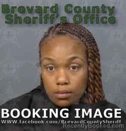 Mugshot of ANIYAH TY'ASIA MILLS booked in Brevard County, Florida on June 11, 2026
