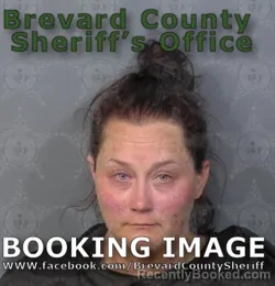Mugshot of KELLY RENEE FISCHER booked in Brevard County, Florida on June 11, 2026