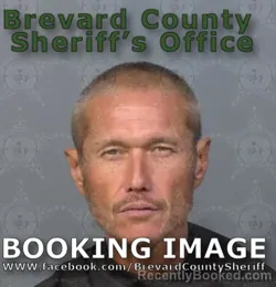 Mugshot of Jason Allen Williams booked in Brevard County, Florida on June 12, 2026