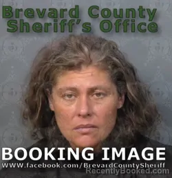 Mugshot of Melissa Renea Yannayon booked in Brevard County, Florida on June 12, 2026