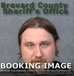 Mugshot of JOHN ERIC SELWACH booked in Brevard County, Florida on June 12, 2026