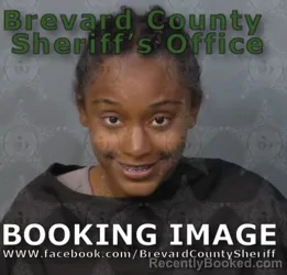 Mugshot of Leila B Adeniyi booked in Brevard County, Florida on June 12, 2026