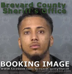 Mugshot of Deondre Joseph Mccante booked in Brevard County, Florida on June 12, 2026