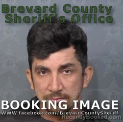 Mugshot of JEFERSON DE JESUS RODRIGUES booked in Brevard County, Florida on June 12, 2026