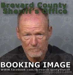 Mugshot of JOHN PATRICK GUNN booked in Brevard County, Florida on June 12, 2026