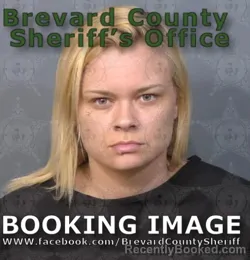 Mugshot of Cherish Lynne Parker booked in Brevard County, Florida on June 12, 2026