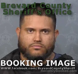 Mugshot of SEBASTIAN PARRA booked in Brevard County, Florida on June 13, 2026