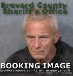 Mugshot of RONALD RUMORE booked in Brevard County, Florida on June 13, 2026