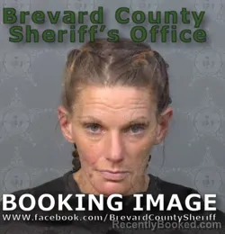 Mugshot of MORGAN SHIRLEY TRUDY BRUCE booked in Brevard County, Florida on June 13, 2026