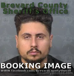 Mugshot of ROBERTO GONZALEZ ALVARDO booked in Brevard County, Florida on June 13, 2026