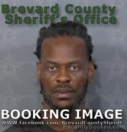 Mugshot of Leon Anthony Lamazon booked in Brevard County, Florida on June 13, 2026