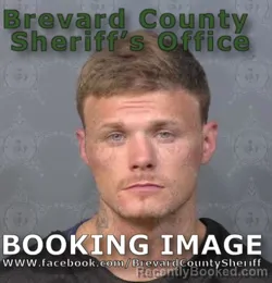 Mugshot of BRADLEY W HOFFMAN booked in Brevard County, Florida on June 13, 2026