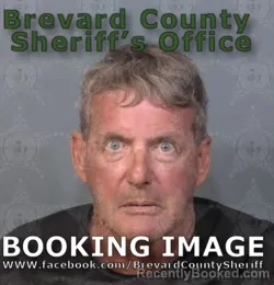 Mugshot of VINCENT EDWARD NASTASIA booked in Brevard County, Florida on June 13, 2026
