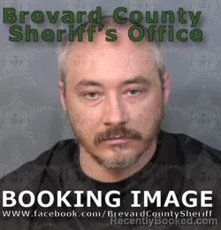 Mugshot of SEAN ROSS RUSSELL booked in Brevard County, Florida on June 13, 2026