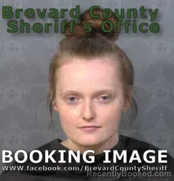 Mugshot of GRACEY DANIELLE DEZSO booked in Brevard County, Florida on June 13, 2026