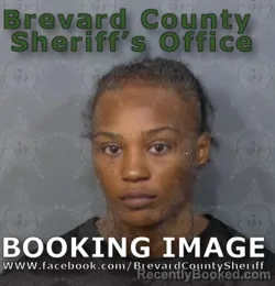 Mugshot of Zhmyah Shanae Mccallum booked in Brevard County, Florida on June 13, 2026